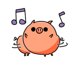 lovely-pig sticker #4302721