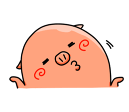 lovely-pig sticker #4302730