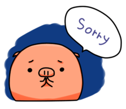 lovely-pig sticker #4302733