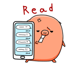 lovely-pig sticker #4302734