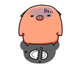 lovely-pig sticker #4302739