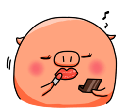 lovely-pig sticker #4302740