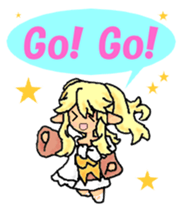 Leisurely fairy Erun sticker #4303934