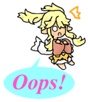 Leisurely fairy Erun sticker #4303937