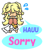 Leisurely fairy Erun sticker #4303939