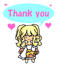 Leisurely fairy Erun sticker #4303942