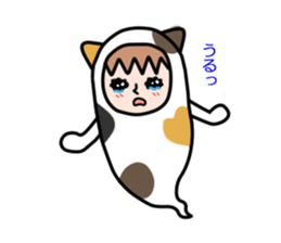 Guardian angel cat MIKE 2 sticker #4305234