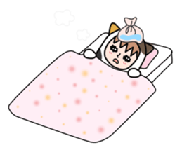 Guardian angel cat MIKE 2 sticker #4305239