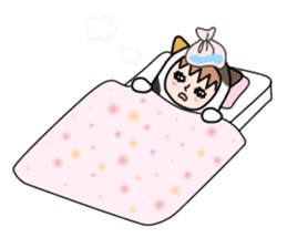 Guardian angel cat MIKE 2 sticker #4305239