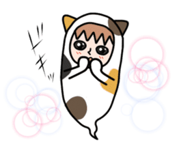 Guardian angel cat MIKE 2 sticker #4305244