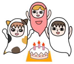 Guardian angel cat MIKE 2 sticker #4305258