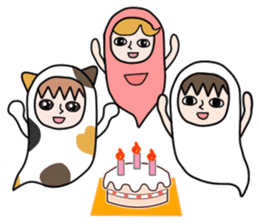 Guardian angel cat MIKE 2 sticker #4305258