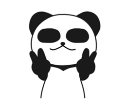 Cool panda Modapan 2 sticker #4305393