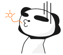 Cool panda Modapan 2 sticker #4305397
