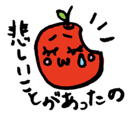 princess apple sticker #4306105