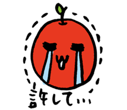 princess apple sticker #4306123