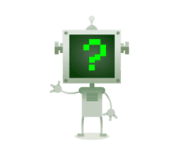 Fun Robot Green sticker #4306477