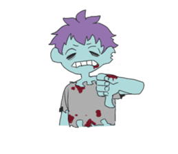 zombi sticker #4307110