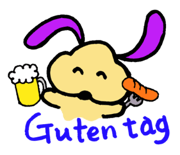 Dear friends of the world sticker #4307801