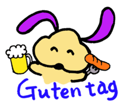 Dear friends of the world sticker #4307801