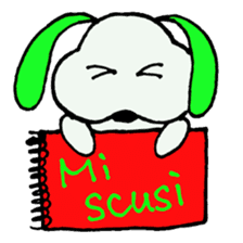 Dear friends of the world sticker #4307805