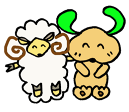 Dear friends of the world sticker #4307813