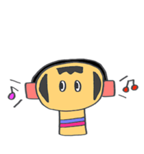 Daily conversation of Kokeshi sticker #4308791