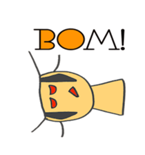 Daily conversation of Kokeshi sticker #4308795