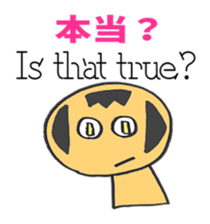 Daily conversation of Kokeshi sticker #4308818