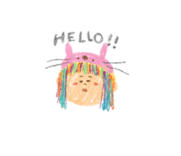 crayon friend sticker #4308925