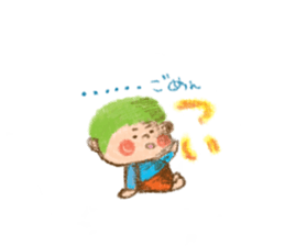 crayon friend sticker #4308926