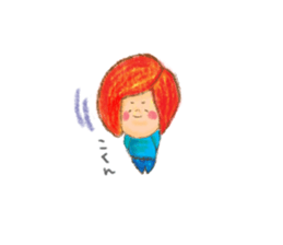 crayon friend sticker #4308931