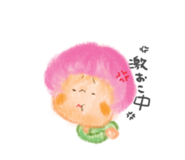 crayon friend sticker #4308939