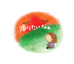 crayon friend sticker #4308942