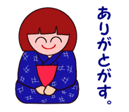 IWATE-WARASHICO&KAPPARO in Japan sticker #4309110