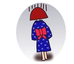 IWATE-WARASHICO&KAPPARO in Japan sticker #4309122