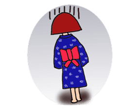 IWATE-WARASHICO&KAPPARO in Japan sticker #4309122