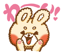 Short eyebrows poodle "pu-maro" sticker #4309352