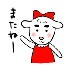 Kintaro and Friends of goat, part 2 sticker #4309614