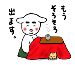 Kintaro and Friends of goat, part 2 sticker #4309619