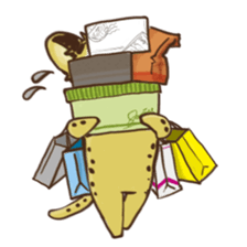 Curious leopard sticker #4309749