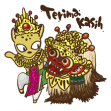 Curious leopard sticker #4309756