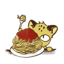 Curious leopard sticker #4309781