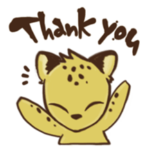 Curious leopard sticker #4309783