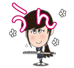 Wind & instruments love sticker #4310345