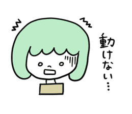 Anemia women sticker #4310386