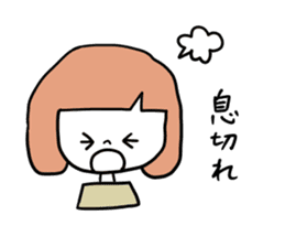 Anemia women sticker #4310396