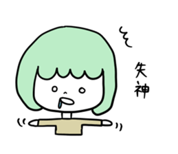 Anemia women sticker #4310398