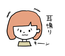 Anemia women sticker #4310399