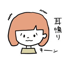 Anemia women sticker #4310399